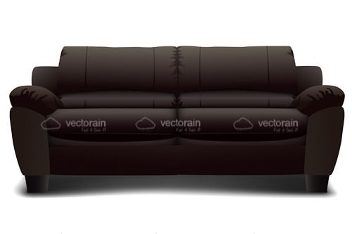 Cozy Black Sofa